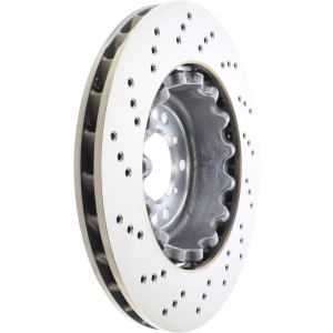 Centric SportStop Drilled 1-Piece Front Passenger Side Brake Rotor for 2012 BMW M3 - 128.34105