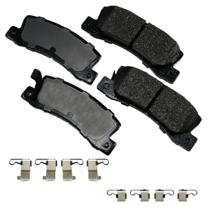 Akebono Pro-ACT™ Ultra-Premium Ceramic Rear Disc Brake Pads for 2003 Lexus RX300 - ACT325A