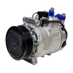 Denso A/C Compressor with Clutch for 2005 Audi A4 - 471-1492