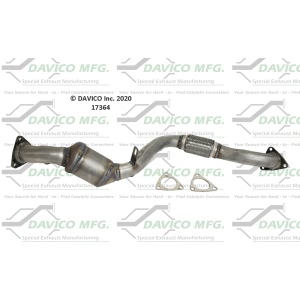 Davico Direct Fit Catalytic Converter and Pipe Assembly for Porsche Cayenne - 17364