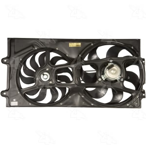 Four Seasons Dual Radiator And Condenser Fan Assembly for Volkswagen Passat - 76102