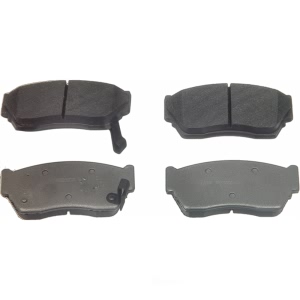 Wagner ThermoQuiet Semi-Metallic Disc Brake Pad Set for 1993 Nissan NX - MX510