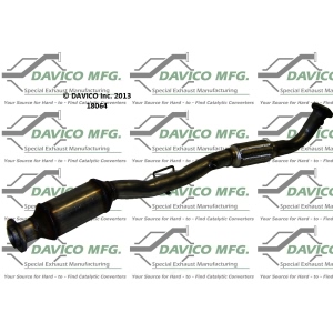 Davico Direct Fit Catalytic Converter and Pipe Assembly for Toyota Camry - 18064