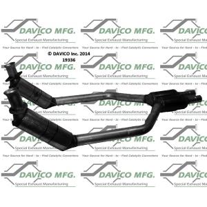 Davico Direct Fit Catalytic Converter and Pipe Assembly for 2006 Lincoln LS - 19336