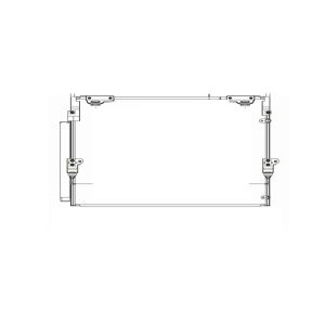 TYC A/C Condenser - 3792