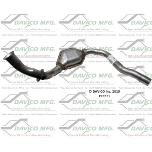 Davico Direct Fit Catalytic Converter and Pipe Assembly for 2004 Ford Ranger - 192271