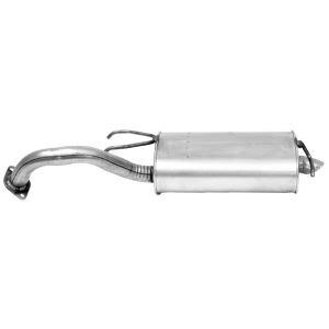 Walker Quiet Flow Stainless Steel Oval Aluminized Exhaust Muffler And Pipe Assembly for 2009 Kia Spectra - 53689