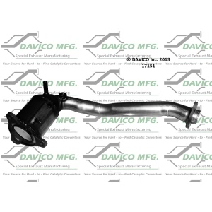 Davico Direct Fit Catalytic Converter and Pipe Assembly for Suzuki Aerio - 17151