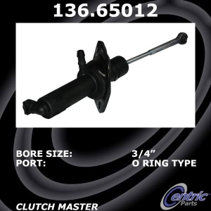 Centric Premium Clutch Master Cylinder for 1992 Ford Aerostar - 136.65012