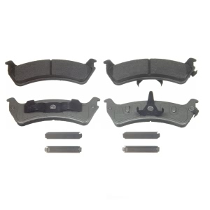 Wagner ThermoQuiet Semi-Metallic Disc Brake Pad Set for 2001 Ford Explorer Sport Trac - MX667