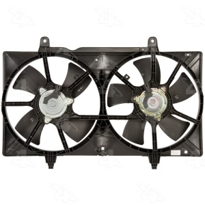 Four Seasons Dual Radiator And Condenser Fan Assembly for 2004 Nissan Altima - 76192