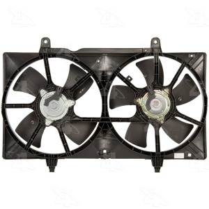 Four Seasons Dual Radiator And Condenser Fan Assembly for 2008 Nissan Maxima - 76192