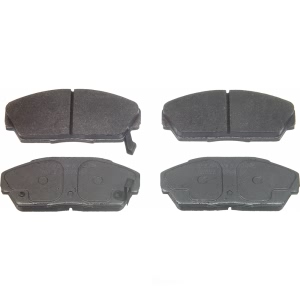 Wagner ThermoQuiet™ Semi-Metallic Front Disc Brake Pads for 1989 Honda Accord - MX409