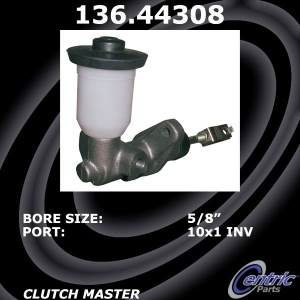 Centric Premium Clutch Master Cylinder for 1984 Toyota Pickup - 136.44308