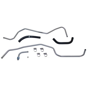 Gates Power Steering Return Line Hose Assembly From Gear for 2006 Hyundai Santa Fe - 366122
