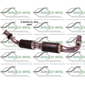 Davico Direct Fit Catalytic Converter and Pipe Assembly for 2005 Ford E-150 - 19331