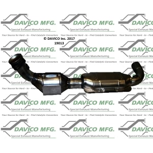 Davico Direct Fit Catalytic Converter and Pipe Assembly for 2000 Ford F-150 - 19013