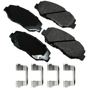 Akebono Pro-ACT™ Ultra-Premium Ceramic Front Disc Brake Pads for 2004 Honda Pilot - ACT914B