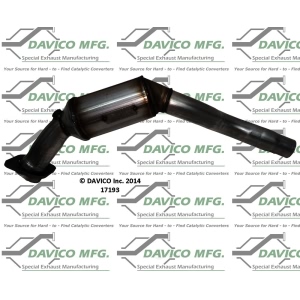 Davico Direct Fit Catalytic Converter for 2007 Jaguar XK - 17193