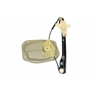 VAICO Rear Driver Side Power Window Regulator without Motor for Volkswagen Jetta - V10-9831