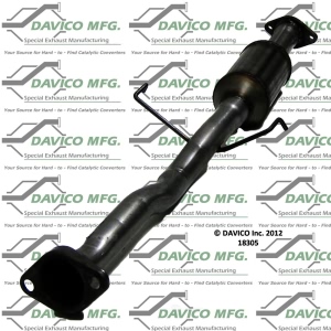Davico Direct Fit Catalytic Converter and Pipe Assembly for 2001 Mazda Protege - 48305