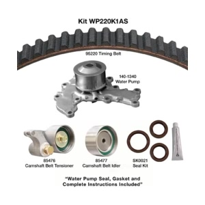 Dayco Timing Belt Kit With Water Pump for 1994 Isuzu Trooper - WP220K1AS