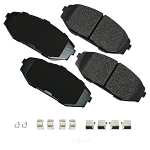 Akebono Pro-ACT™ Ultra-Premium Ceramic Front Disc Brake Pads for 2002 Acura MDX - ACT793A