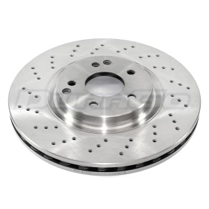 DuraGo Drilled Vented Front Brake Rotor for Mercedes-Benz C320 - BR900706
