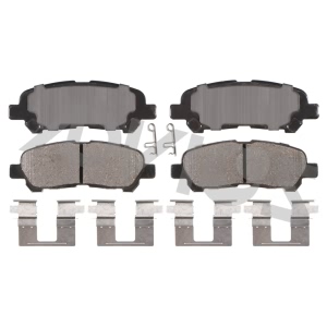 Advics Ultra-Premium™ Ceramic Rear Disc Brake Pads for 2012 Toyota Highlander - AD1325