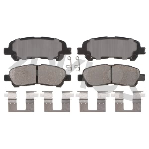 Advics Ultra-Premium™ Ceramic Rear Disc Brake Pads for 2013 Toyota Highlander - AD1325