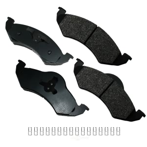 Akebono Pro-ACT™ Ultra-Premium Ceramic Front Disc Brake Pads for 2001 Dodge Durango - ACT820