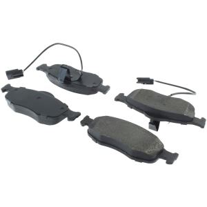 Centric Posi Quiet™ Semi-Metallic Front Disc Brake Pads for 2000 Mercury Cougar - 104.08010