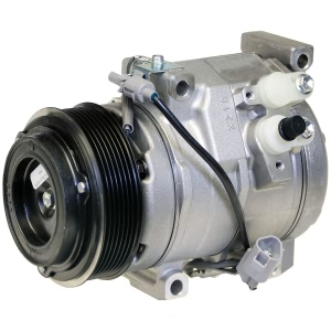 Denso A/C Compressor with Clutch for 2011 Toyota Tundra - 471-1011