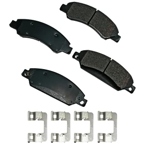 Akebono Performance™ Ultra-Premium Ceramic Front Brake Pads for 2007 Chevrolet Avalanche - ASP1092A