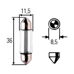 Hella Car Bulbs for 2004 Nissan Frontier - H83100001