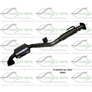 Davico Direct Fit Catalytic Converter and Pipe Assembly for Mazda MPV - 18383