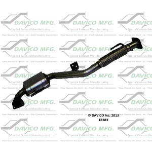 Davico Direct Fit Catalytic Converter and Pipe Assembly for 2003 Mazda MPV - 18383