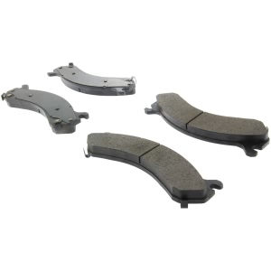 Centric Posi Quiet™ Semi-Metallic Rear Disc Brake Pads for 2006 GMC Sierra 3500 - 104.09090