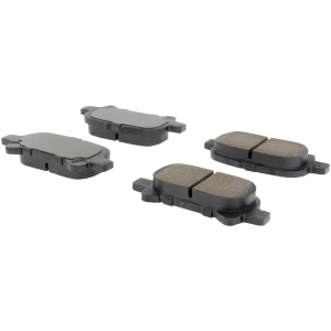 Centric Posi Quiet™ Ceramic Brake Pads With Shims And Hardware for 2004 Toyota Solara - 105.08280