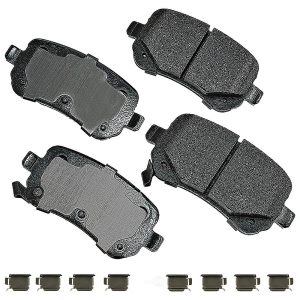 Akebono Pro-ACT™ Ultra-Premium Ceramic Rear Disc Brake Pads for 2009 Dodge Journey - ACT1326A