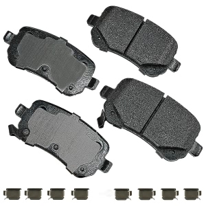 Akebono Pro-ACT™ Ultra-Premium Ceramic Rear Disc Brake Pads for 2012 Ram C/V - ACT1326A