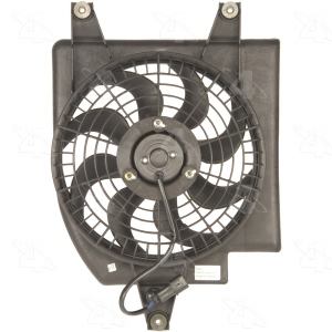 Four Seasons A C Condenser Fan Assembly for 2005 Kia Rio - 76095