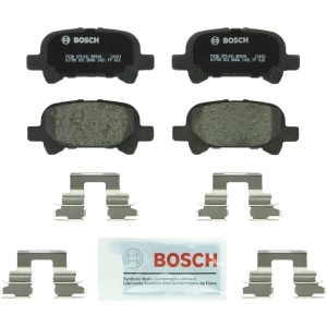 Bosch QuietCast™ Premium Organic Rear Disc Brake Pads for 2008 Toyota Solara - BP828