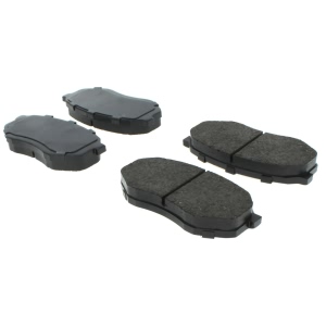 Centric Posi Quiet™ Extended Wear Semi-Metallic Front Disc Brake Pads for 1998 Toyota Tacoma - 106.04330