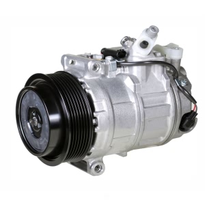 Denso A/C Compressor with Clutch for Mercedes-Benz - 471-1580