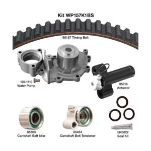 Dayco Timing Belt Kit With Water Pump for Lexus ES250 - WP157K1BS