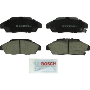 Bosch QuietCast™ Premium Ceramic Front Disc Brake Pads for 1990 Honda Accord - BC496