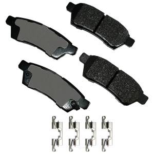Akebono Performance™ Ultra-Premium Ceramic Rear Brake Pads for 2012 Suzuki Equator - ASP1100A