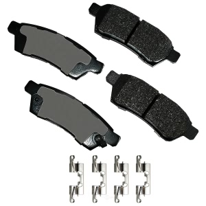 Akebono Performance™ Ultra-Premium Ceramic Rear Brake Pads for 2005 Nissan Xterra - ASP1100A