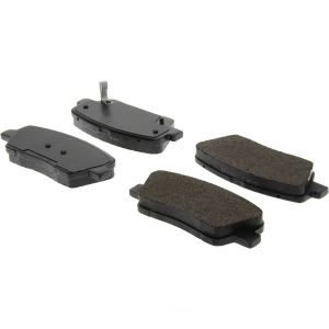 Centric Posi Quiet™ Ceramic Rear Disc Brake Pads for 2014 Kia Sorento - 105.18160